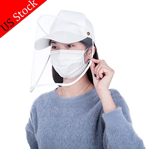 Anti-fog Full Face Protective Hat Shield Cover Outdoor Fisherman Hat Adjustable Size Baseball