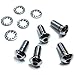 Bolt Kit, 5/16,for Front Rotor (5 bolts), Chrome