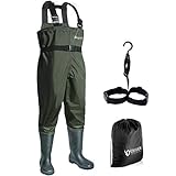 OXYVAN Waders Waterproof Fishing Waders with Boots Lightweight Bootfoot Hunting Chest Waders for Men Women