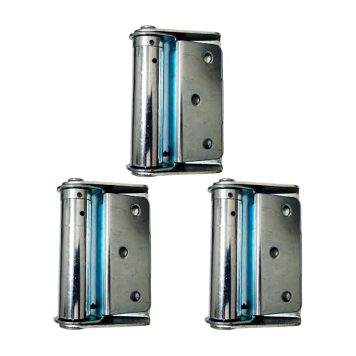 Kit Dobradiça Para Porta Corta Fogo Zincada Com 3 Unidades