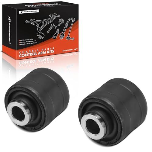 A-Premium 2 x Rear Outer Rearward Lower Control Arm Bushing Kit, Compatible with Jeep Compass 2007-2017, Patriot 2007-2017 & Dodge Caliber 2007-2012