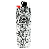 Metal Lighter Case Cover Holder fits BIC Lighter Full Standard Size J6 One Piece Design in Demon