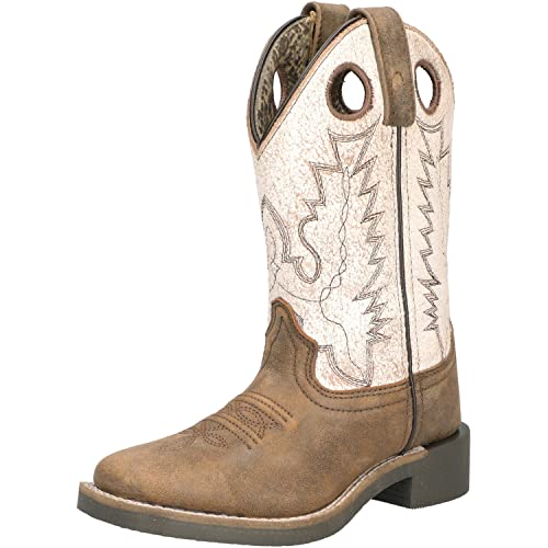 Smoky Mountain Boots Unisex-Child Drifter Leather Western Boot3