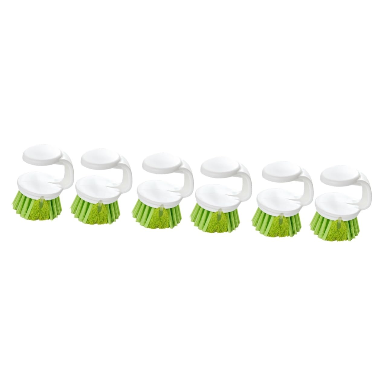 COLLBATH 6 Piezas Cepillo para Ollas Mini Cepillo para Platos Cepillo Limpiador De Bañera Depurador De Bañera Fregador De Platos Cepillo para Fregar Platos Mini Lavavajillas El Plastico