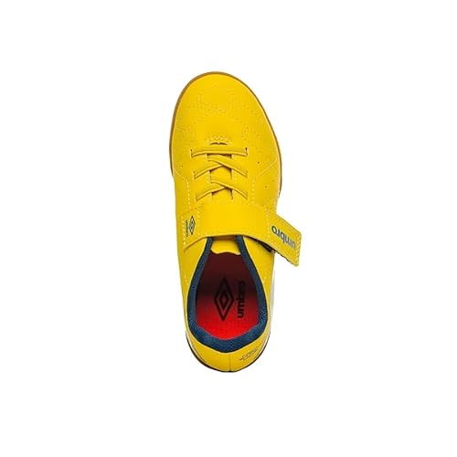 Chuteira Futsal Infantil Umbro Neo Striker Kids U07FB00133 Cor:Amarelo;Tamanho:30