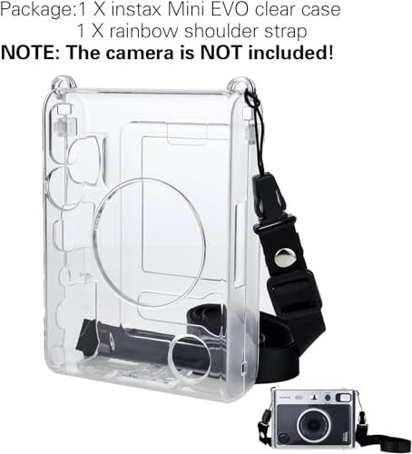 Funda Transparente Rígida para Cámara Fujifilm Instax Mini EVO miniatura 7