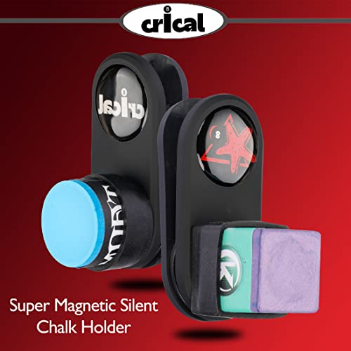 CRICAL Professional Chalk Holder Magnetic Billiard Pool Cue Snooker Chalk Holder Silent Durable Carrying Billiards Accessories