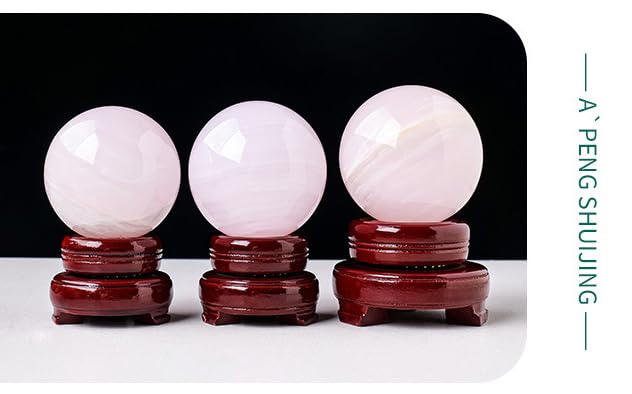 Figurine boule de cristal avec base idée cadeau ésotérique