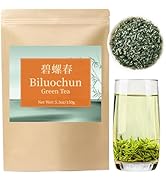 Yuexi Biluochun Tea Green Tea Loose Leaf 5.3oz/150g Supreme Grade Dongting Bi Luo Chun Tea Pi Lo ...