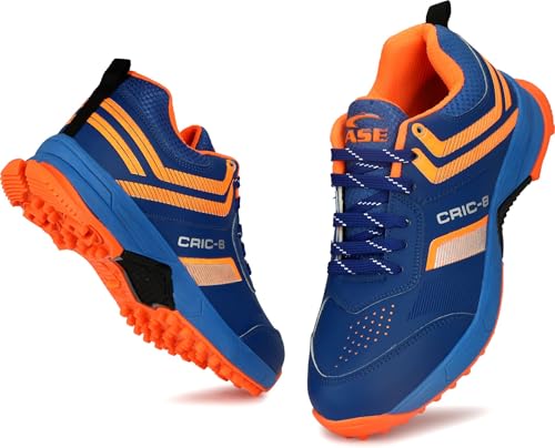 Image of ASE Cricket Shoes for Men | Rubber Phylon Sole | Lightweight & Durable Cricket Studs for All Surfaces