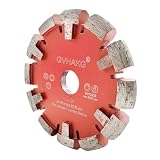GVHAKG Diamant Frässcheibe 130mm,Diamant Räumscheibe U-Segment extrem scharf für Fußbodenheizung sehr harten Estrich,sehr harte Betonböden und Entfernung(130x15x12x22,23mm)