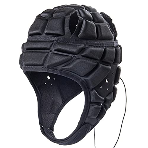Garde-tête De Rugby Pour Enfants, Casque De Protection Pour Enfants Garçons, Casque D’équipement Rembourré Pour La Protection De La Tête, Casque De Gardien De But Réglable Casque De Football Cover