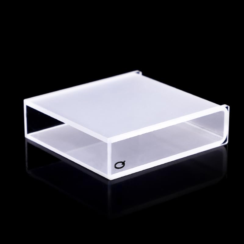 Cuvette en quartz de 40 mm avec couvercle d'une clarté absolue - 5