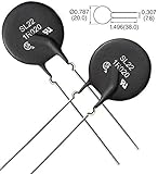 Ametherm SL22 1R020-B (Pack of 2) NTC THERMISTOR,ICL 1 OHM 20% 20A 22MM, (ALSO SG100, SG301)