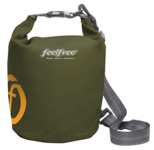 FEELFREE Dry Tube, Bolsa Impermeable Perfecta para Kayak, Navegación, Deportes Acuáticos (Oliva, 5 Litros) miniatura 1