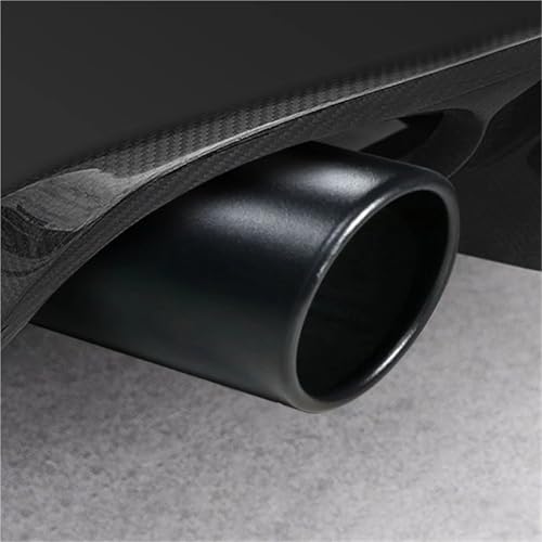 Cache embout d'échappement noir pour tuyau de voiture - 3