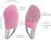 aiqiua Facial Cleansing Brush, Silicone Electric Face Brush, Waterproof, USB Rechargeable for All Skin Types, Gentle Exfoliating, Deep Cleansing, Massaging Tool The Perfect Ideal Gift