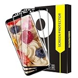Bodyguard 2 Stück Schutzfolie für Panzerglas für Samsung Galaxy S9, Sensitive Touch, 9H Härte Schutzglas, Anti-Bläschen, 3D Kante, Sensitive Touch, HD-Klar Klarsicht Samsung S9 Displayschutzfolie