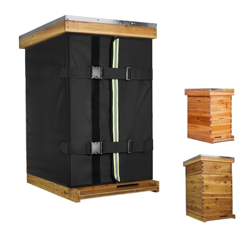 Loebelle Adjustable Bee Hive Wraps for Winter 8 and 10 Frame Hives