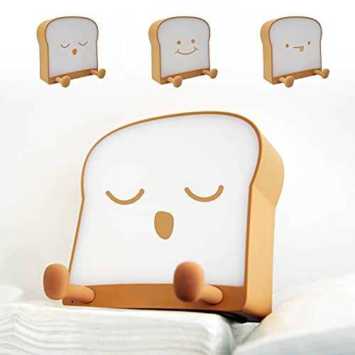 Kawaii Nuit Lumière Pour Enfant Nouveau-Né Bébé Cadeaux Lampe Réveil Trois Images De Dessin Animé (Type1) Cover