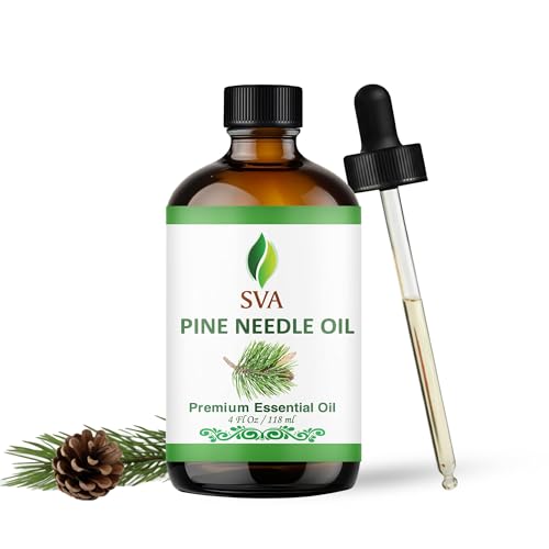 SVA Pine Needle Essential Oil – 4 Fl Oz – 100%...