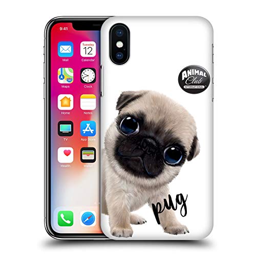 Coque Carlin iPhone XS Protection Rigide iPhone X Motif Animal Coque Arrière