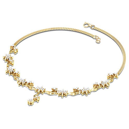Yellow Gold and Diamond Choker Necklace 