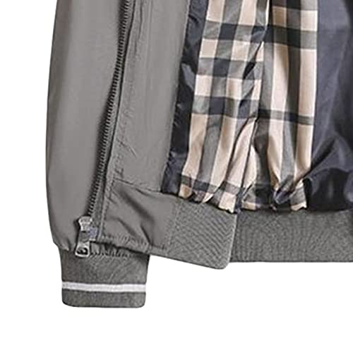 Chaqueta bomber liviana para hombre otoño miniatura 5