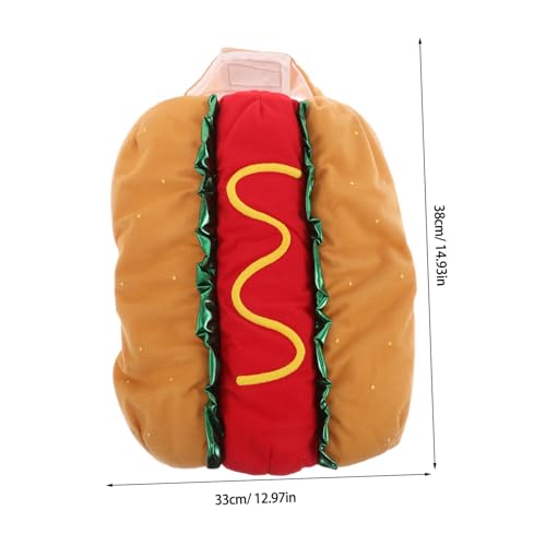 Disfraz Hot Dog para Mascotas Talla M miniatura 2