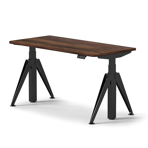 Amazon | MOTTI Kiin 木字型 電動昇降デスク 昇降範囲62-124cm 耐荷重