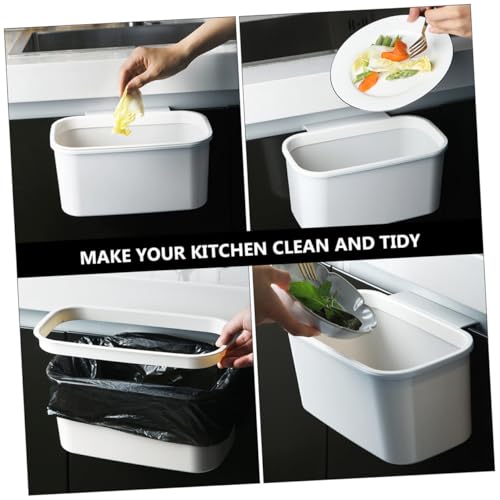 2pcs botes de basura colgantes para cocina ahorran espacio miniatura 6