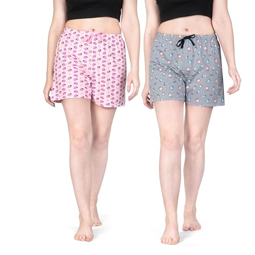 Image of Real Basics Women's Regular Shorts (Pack of 2)