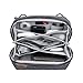 Peak Design Tech Pouch, Charcoal, Electronics Organizer for Travel or Everyday Carry, Origami-Style Storage, Cable Pass-Through, Weatherproof Recycled Nylon, Gear Carry Bag for Men and Women