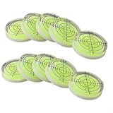 Wasserwaage für Wasserwaagenmessung, entworfen mit 32 x 7 mm Markierung für hohe Genauigkeit in Maschinen, Tischlerei und Büroausrüstung, 10 Stück