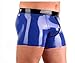 Slip in Lattice da Uomo Blu Boxer in Lattice Intimo in Lattice Pantaloncini in Lattice per Uomo (S) immagine