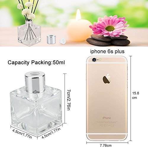 EMAGEREN 4 Pezzi Bottigliette di Vetro per