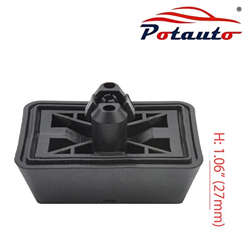 Image of Potauto Upgraded 51718268885 /51718233281 Car Jack Lift Pad Puck Support Compatible with BMW 323i 325i 328Ci 330i 645Ci 650i 745i 750i 760i M3 M6 X3 Z8 E46 E63 E64 E65 E66 E52 3 6 7 X3 Z4 Series