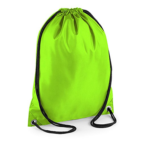 BagBase - Mochila saco o de cuerdas Impermeable/resistente al agua Deporte/Gimnasio (11 litros)