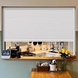 Generico Porta Scorrevole per Finestra da Bar, Snack Bar, Pannelli Pieghevoli a Nido d'Ape Dritti su Misura con Telaio in Lega di Alluminio per Cucina/Sala da Pranzo/pensili (60 x 70 cm)