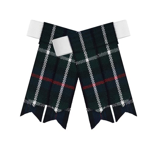 Image of Scottish Tartan Kilt Flashes with Elastic Adjusters