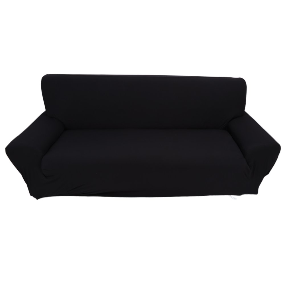 Housse de canapé 3 places anti-poils et anti-taches pour rénover un sofa usé