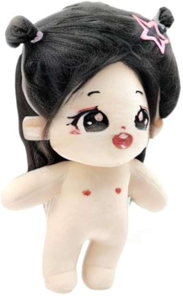 Amazon.com: niannyyhouse 20cm Plush Doll Girl Humanoid Stuffed