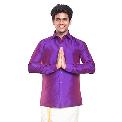 Image of THANGAMAGAN Men's Regular Fit Shirt