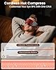 Anydance Heated Eye Mask - Cordless Eye Mask for Dry Eyes, Eye Relief, Improved Sleep, Timed Shutdown, 4 Temperature, Washable Eye Heating Pad for Travel, Fathers Day Dad Gifts - Black #3