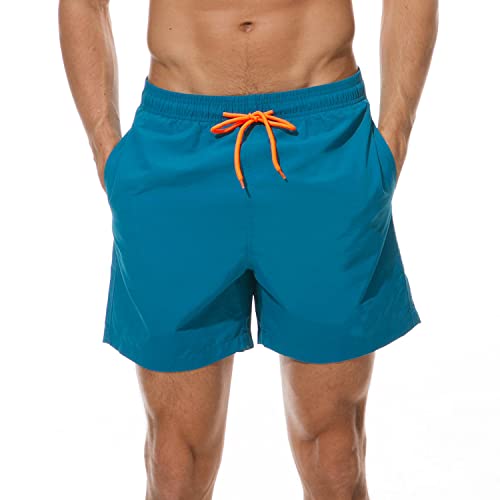 Recopilación de Ropa de baño para Hombre los 5 mejores. 47 Traje de Baño Hombre Estampado Bañador Corto, Trajes de Baño de Playa de Secado Rápido con Forro de Mallas,Pantalones de Playa con 3 Bolsillos (MX/US, Alfa, X-Grande, Regular,...