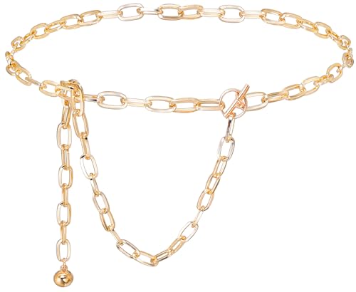 Waist Chain for Women Metal Belly Chain Waist Belt Accessory