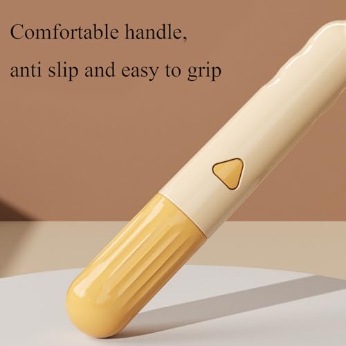 CHUNLIGOUJI Selbstreinigender Flohkamm für Haustiere, selbstreinigender Katzenkamm, Haarbürste, Flohkamm, Kamm zur Entfernung von Tierhaaren, Flohkamm, Fellpflegebürste (green1pcs)