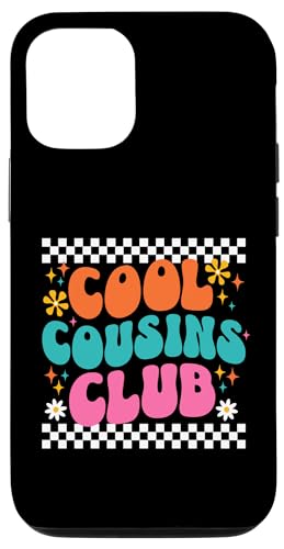 Coque pour iPhone 15 Cool Cousins Club Cousin Crew Crew Retro Family Squad