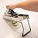 Lehman's Foldable Mandoline Veggie Slicer, Interchangeable Blades for All-In-One Vegetable Slicing, Easy to Clean, Store Flat
