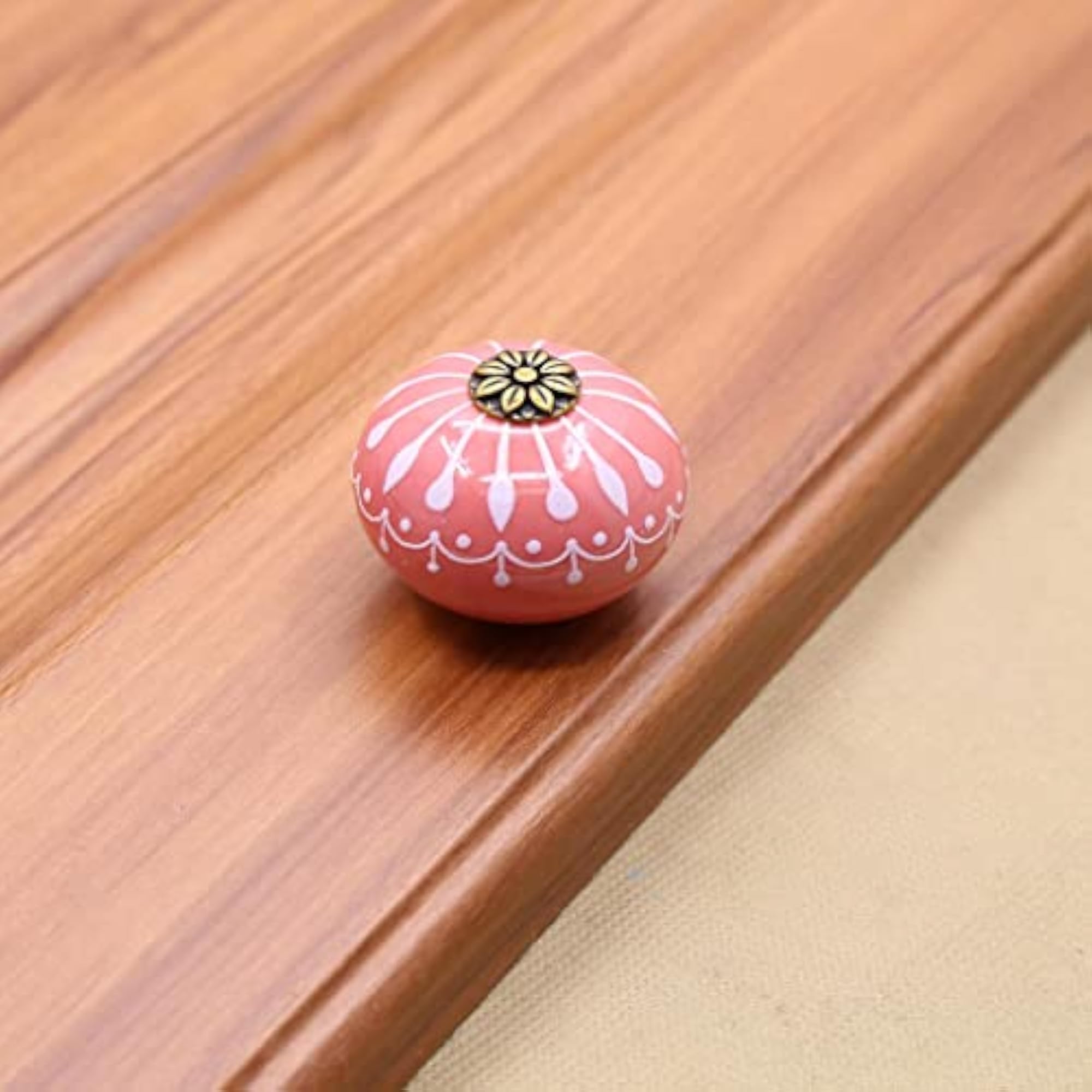 Ceramic Cabinet Knobs Drawer Furniture Hardware Door Pull Handle Pink